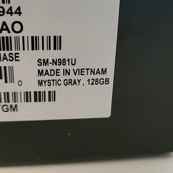 Samsung Galaxy Note20 56 Verizon Smartphone - Picture 3 of 7